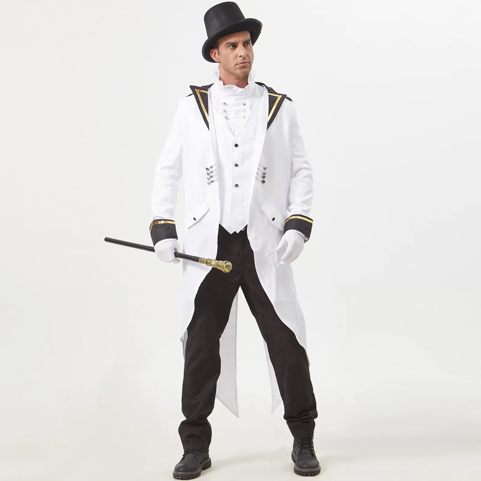 Medieval Mens Steampunk Jacket Pirate Viking Renaissance Frock Coat Formal Vintage Tailcoat Gothic Victorian Halloween Costume
Medieval Mens Steampunk Jacket Pirate Viking Renaissance Frock Coat Formal Vintage Tailcoat Gothic Victorian Halloween Costume