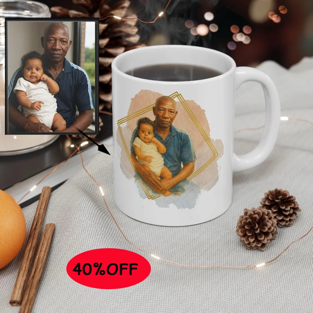 Персонализированная чашка для собак или семейной фотографии, 11 унций, индивидуальная кружка с портретом девушки и собаки, идеальный подарок для любителей собак на день рождения
Персонализированная чашка для собак или семейной фотографии, 11 унций, индивидуальная кружка с портретом девушки и собаки, идеальный подарок для любителей собак на день рождения