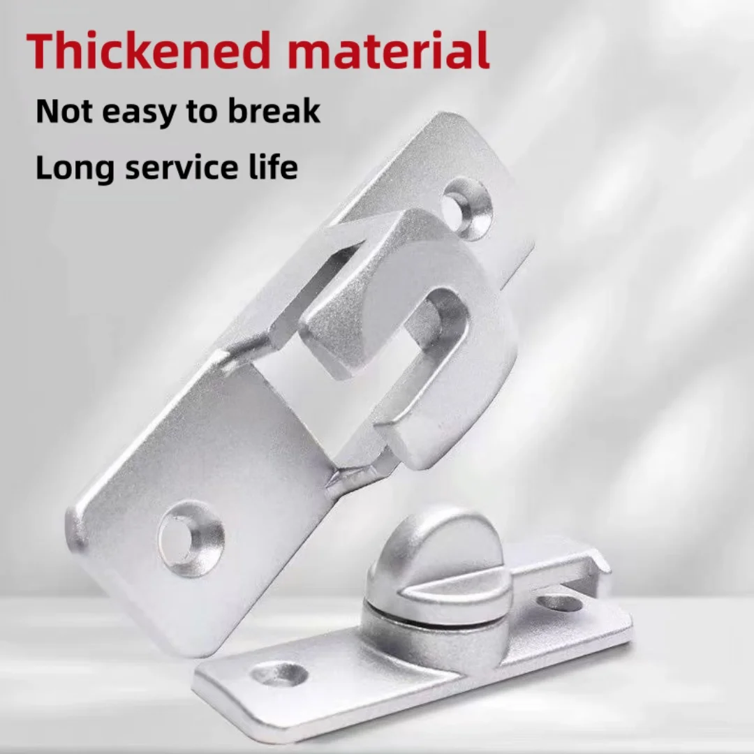 90/180 degree rotating barn door lock - sliding door lock, suitable for outdoor, garden, child and pet safety, easy to install
90/180 degree rotating barn door lock - sliding door lock, suitable for outdoor, garden, child and pet safety, easy to install