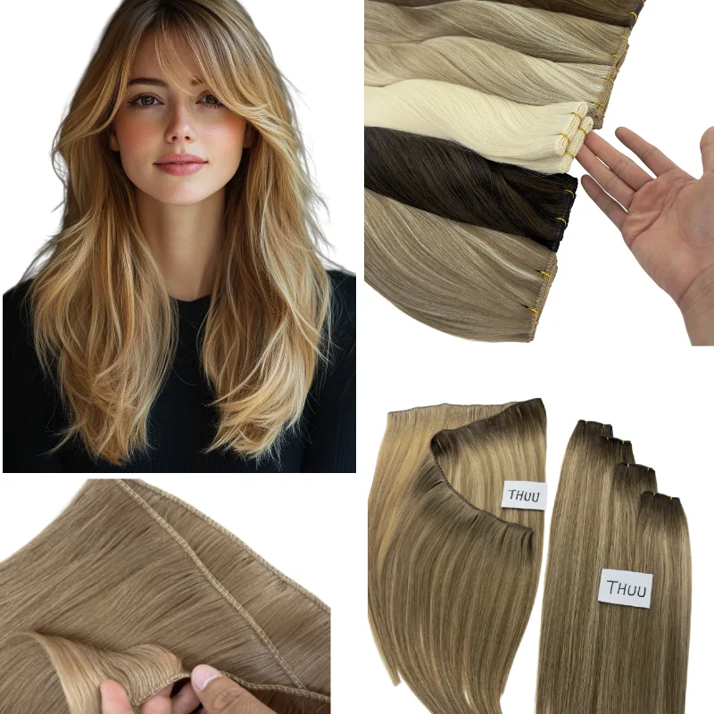 100% Human Virgin Hair Super Genius Weft 20inch 100g #8 #18 Already Sewn Hair Wig Double Efficiency & Time Saving
100% Human Virgin Hair Super Genius Weft 20inch 100g #8 #18 Already Sewn Hair Wig Double Efficiency & Time Saving