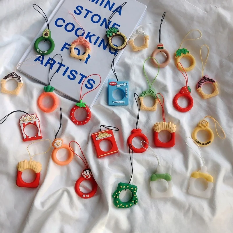 Милый силиконовый ремешок для телефона с фруктовым дизайном, защита от падений, креативный персонализированный аксессуар для мобильного телефона, брелок, универсальный для всех устройств.
Милый силиконовый ремешок для телефона с фруктовым дизайном, защита от падений, креативный персонализированный аксессуар для мобильного телефона, брелок, универсальный для всех устройств.