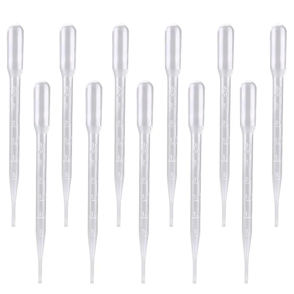 300pcs Graduated Plastic Transfer Pipettes Droppers 3ml Capacity Lab Tools Accurate Measurement Disposable
300pcs Graduated Plastic Transfer Pipettes Droppers 3ml Capacity Lab Tools Accurate Measurement Disposable