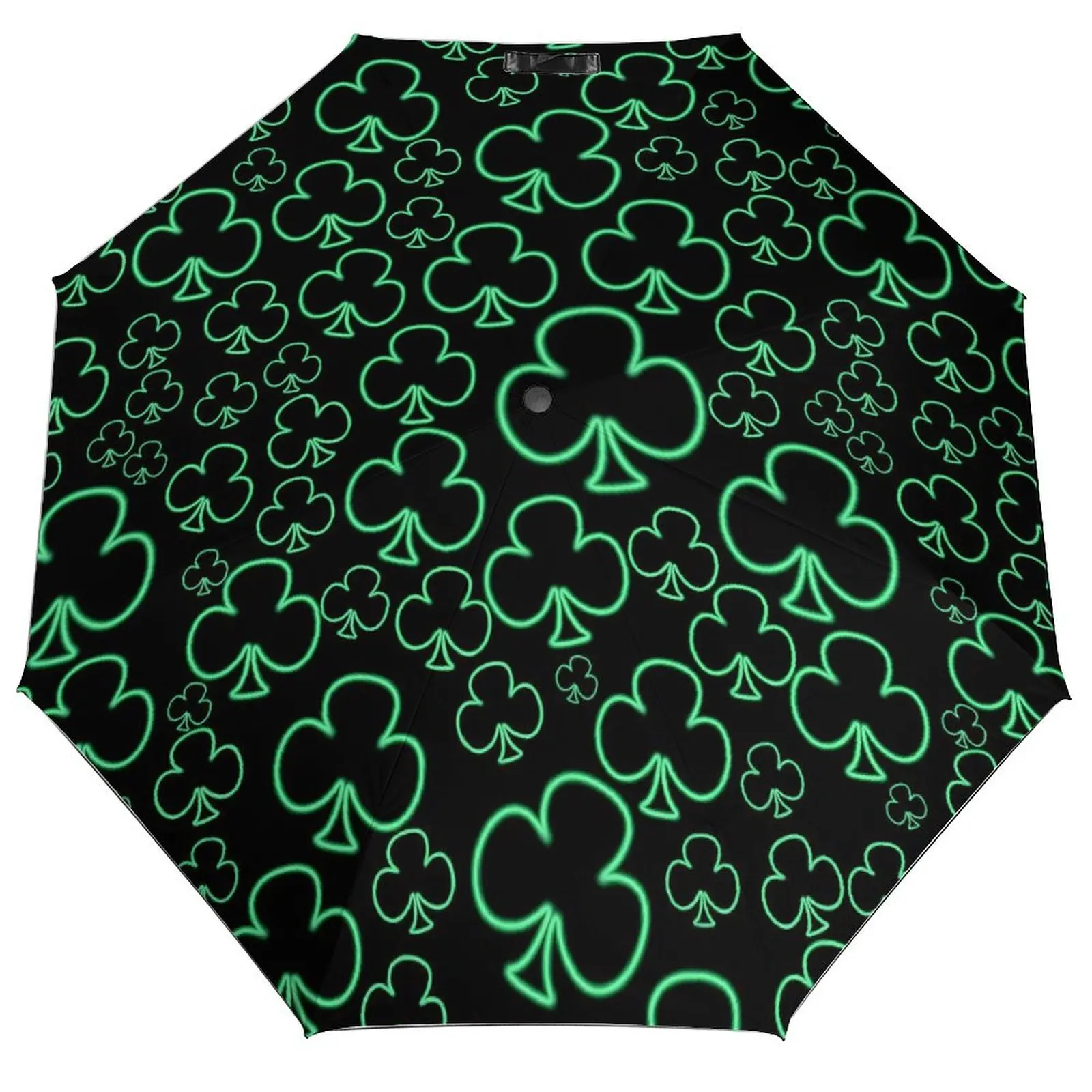 Neon Shamrock Umbrella Fun Cool Leaf Shade Sunscreen Wind Proof Umbrella Foldable Fashion Three Fold Auto Golf Painting Umbrella
Neon Shamrock Umbrella Fun Cool Leaf Shade Sunscreen Wind Proof Umbrella Foldable Fashion Three Fold Auto Golf Painting Umbrella