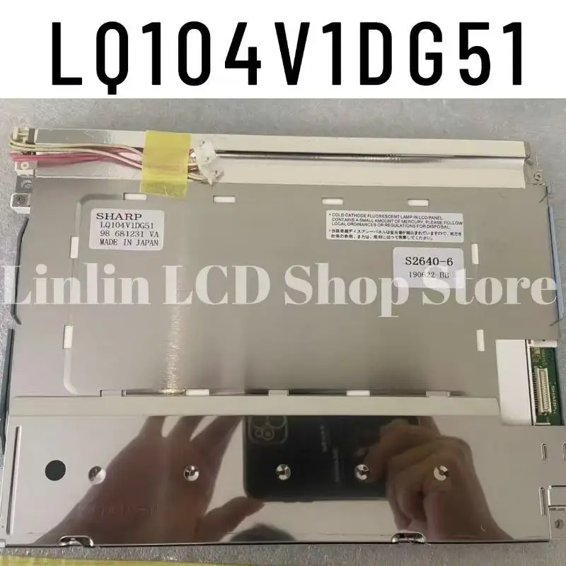 LQ104V1DG51 Совершенно новый оригинальный 10,4-дюймовый ЖК-экран
LQ104V1DG51 Совершенно новый оригинальный 10,4-дюймовый ЖК-экран