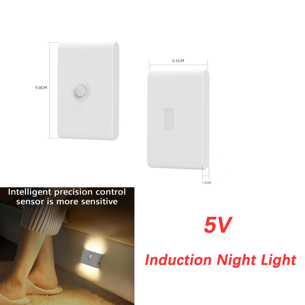 Индукционный ночник с беспроводной зарядкой типа C, индукционный настенный светильник для человеческого тела, спальня, коридор, шкаф, ночник для ванной комнаты
Индукционный ночник с беспроводной зарядкой типа C, индукционный настенный светильник для человеческого тела, спальня, коридор, шкаф, ночник для ванной комнаты
