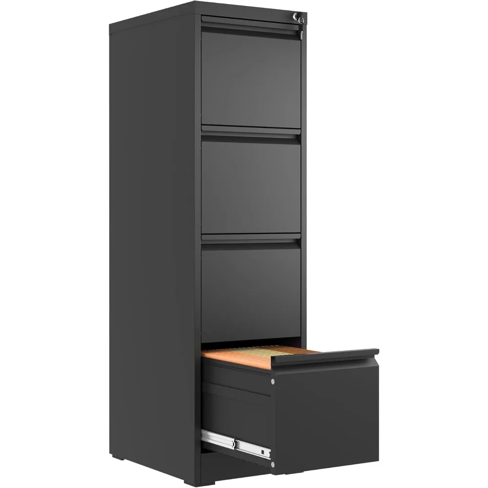 4 Drawer File Cabinet with Lock,Metal Vertical Filing Cabinets for Home Office,Heavy Duty File Storage Cabinet for Letter/Legal
4 Drawer File Cabinet with Lock,Metal Vertical Filing Cabinets for Home Office,Heavy Duty File Storage Cabinet for Letter/Legal