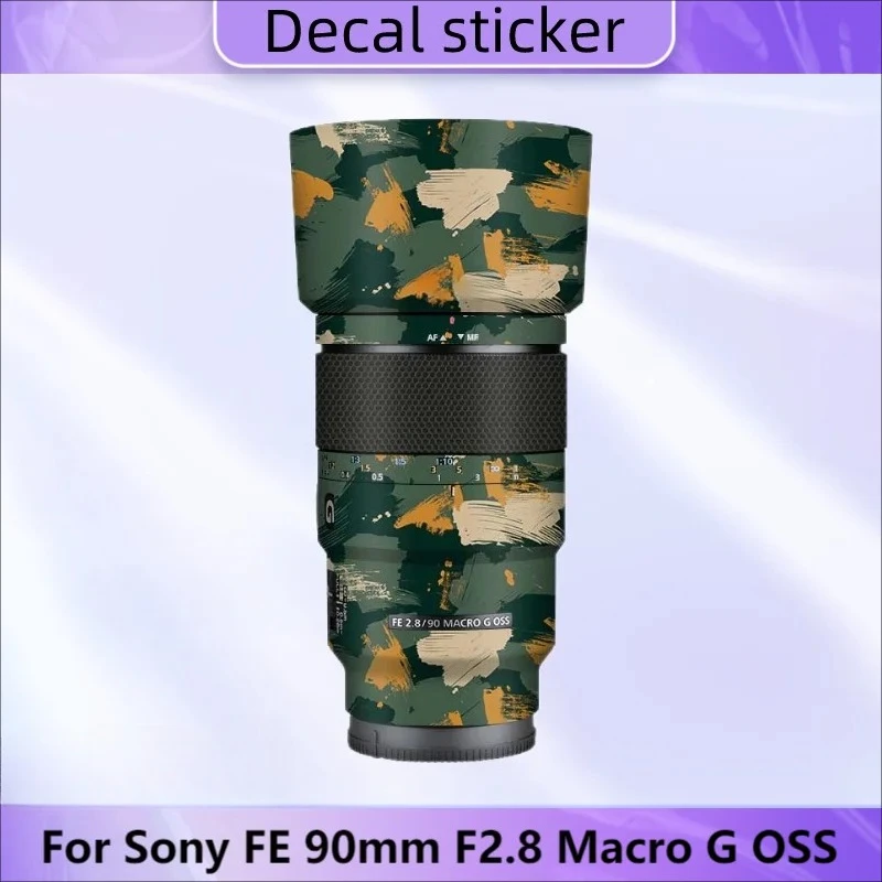 Для Sony FE 90 мм F2.8 Macro G OSS SEL90M28G наклейка на объектив камеры с защитой от царапин, защитная пленка для тела, защитная пленка для кожи
Для Sony FE 90 мм F2.8 Macro G OSS SEL90M28G наклейка на объектив камеры с защитой от царапин, защитная пленка для тела, защитная пленка для кожи