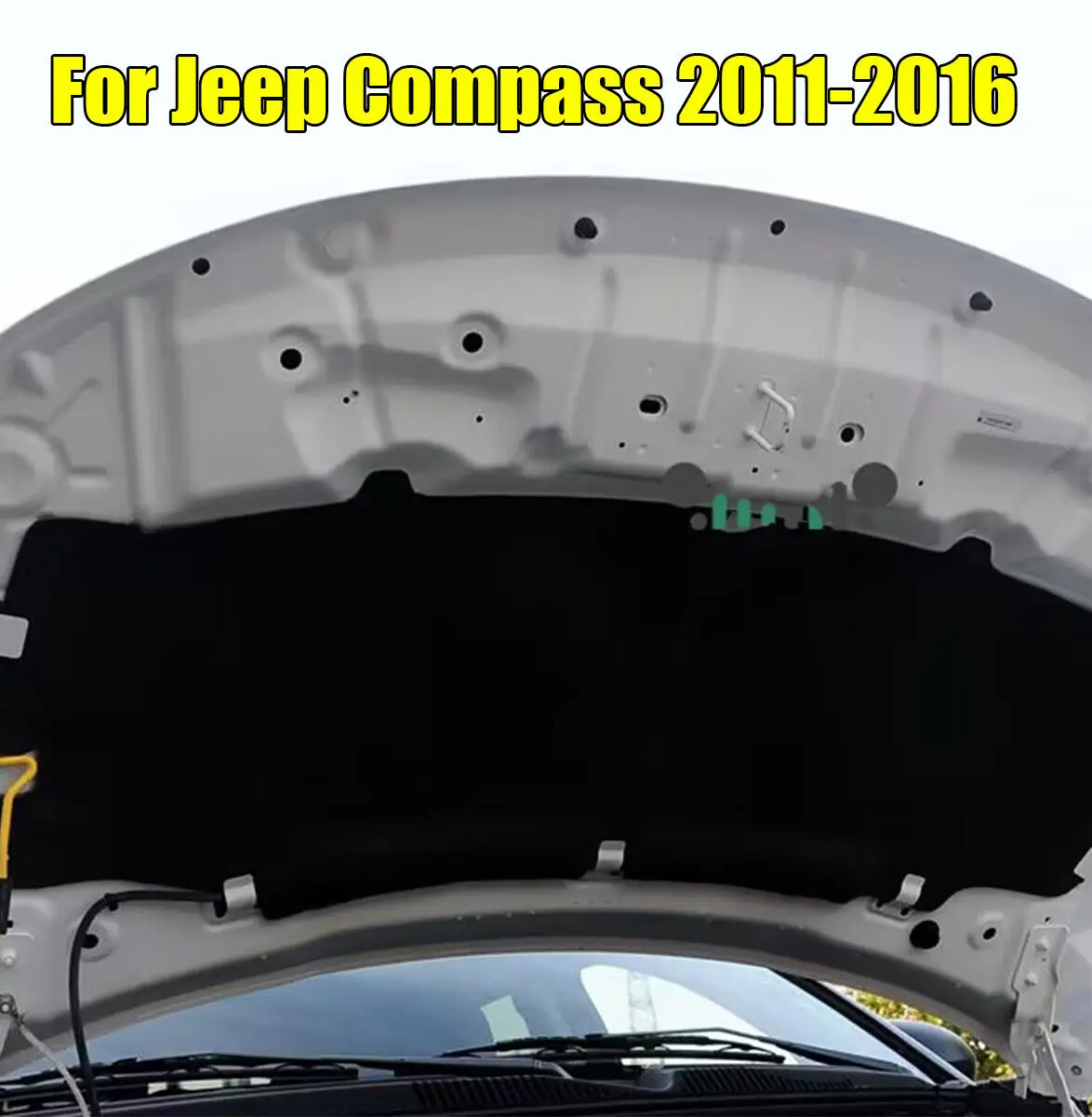 Для Jeep Compass 2011-2016 автомобильный капот двигателя звукоизоляционная накладка теплозащитный экран
Для Jeep Compass 2011-2016 автомобильный капот двигателя звукоизоляционная накладка теплозащитный экран