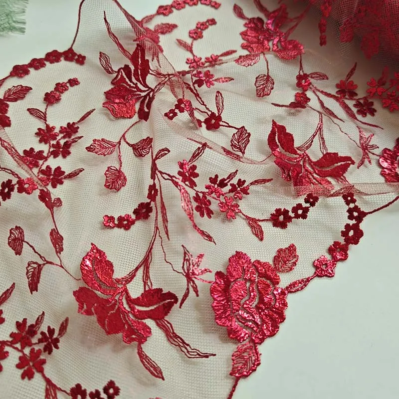 10Meters Shimmer Floral Embroidery Lace Fabric Mesh Tulle Trims Garment Bra Underwear Lingerie Sewing Trimmings DIY
10Meters Shimmer Floral Embroidery Lace Fabric Mesh Tulle Trims Garment Bra Underwear Lingerie Sewing Trimmings DIY