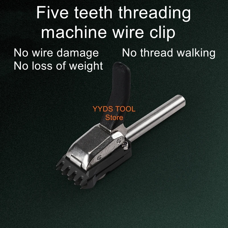Badminton Racket Stringing Machine String Pulling Machine Accessories 5 Teeth String Clip for both tennis and feather.
Badminton Racket Stringing Machine String Pulling Machine Accessories 5 Teeth String Clip for both tennis and feather.