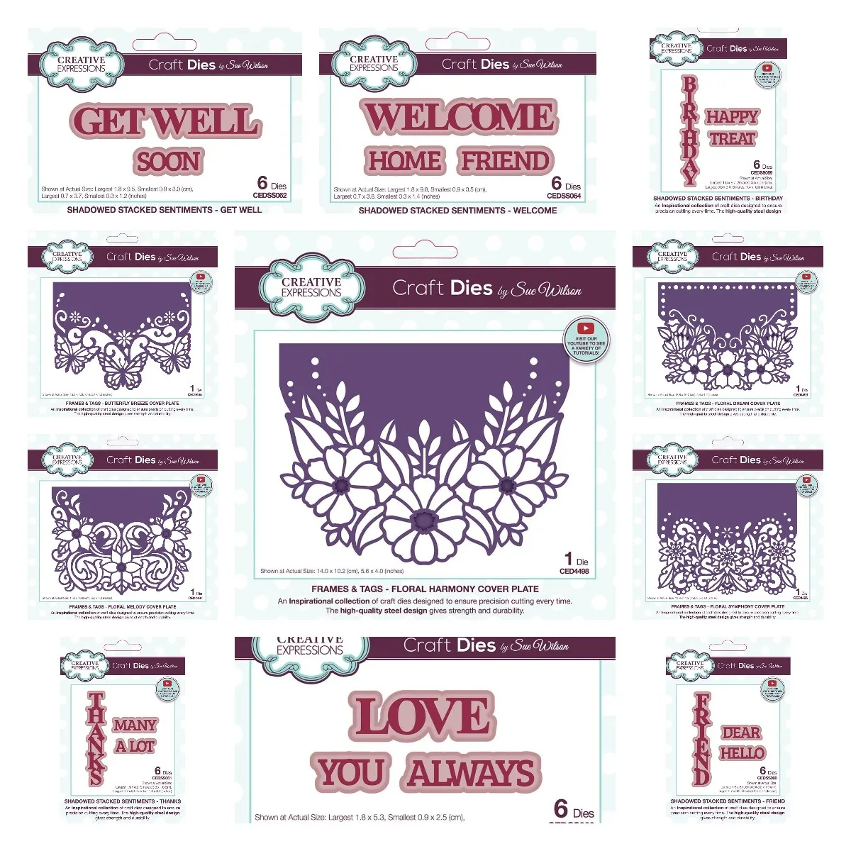 Floral Melody Cover Plate Die Birthday Thanks Friend Welcome Love Words Metal Cut Dies DIY Scrapbook Diary Cards Decor Template
Floral Melody Cover Plate Die Birthday Thanks Friend Welcome Love Words Metal Cut Dies DIY Scrapbook Diary Cards Decor Template
