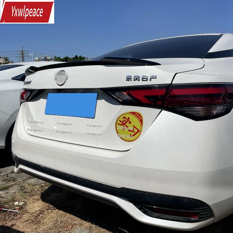 For Nissan Sentra SYLPHY Spoiler 2020 2021 2022 ABS Plastic Primer Color Car Tail Wing Rear Trunk Lip Spoiler
For Nissan Sentra SYLPHY Spoiler 2020 2021 2022 ABS Plastic Primer Color Car Tail Wing Rear Trunk Lip Spoiler
