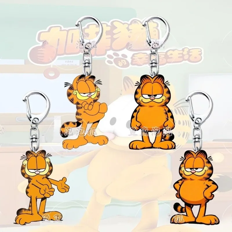 4pcs Funny and Cute Garfield Cartoon Car Pendant Creative Acrylic Keychain Student Backpack Hanging Decoration DIY Small Gift
4pcs Funny and Cute Garfield Cartoon Car Pendant Creative Acrylic Keychain Student Backpack Hanging Decoration DIY Small Gift