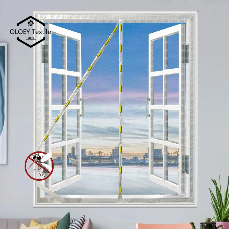 Customizable magnetic mosquito screen, window screen, self-adhesive mosquito net curtain, simple invisible sand window curtain
Customizable magnetic mosquito screen, window screen, self-adhesive mosquito net curtain, simple invisible sand window curtain