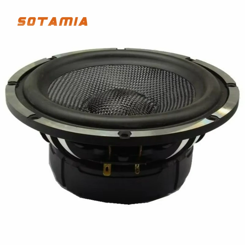 SOTAMIA 1pcs 6.5 Inch Subwoofer 4/8 Ohm 50W High Power Car Modified Speaker 35 Core Glass Fiber 100 Magnetic Speaker
SOTAMIA 1pcs 6.5 Inch Subwoofer 4/8 Ohm 50W High Power Car Modified Speaker 35 Core Glass Fiber 100 Magnetic Speaker