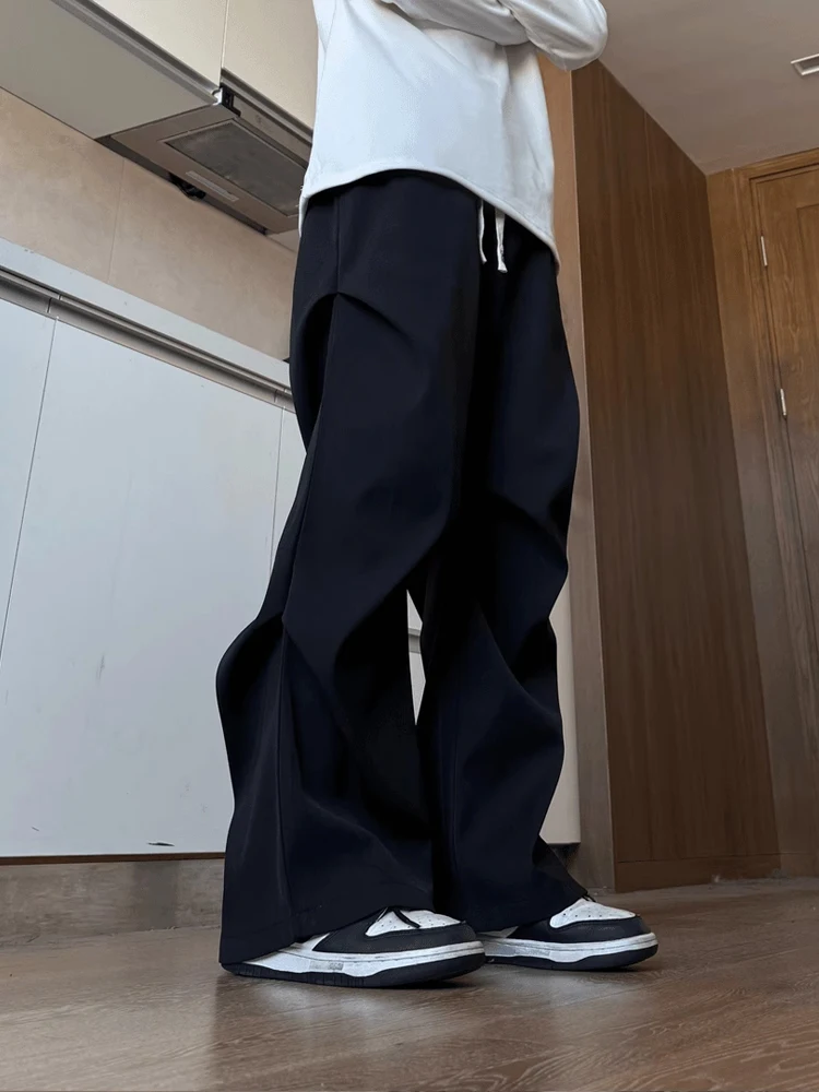 Cleanfit Men's Loose Straight Leg Casual Pants Spring 2025 New High Rise Slimming Drapey Pleated Trousers Faionable Casual ...
Cleanfit Men's Loose Straight Leg Casual Pants Spring 2025 New High Rise Slimming Drapey Pleated Trousers Faionable Casual ...