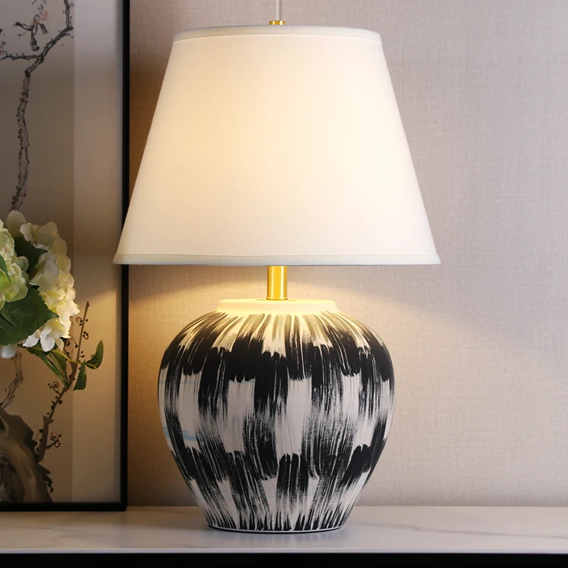 Japanese Wabi Sabi Bedside Lamp, Ceramic & Fabric Shade, Zen Table Light for Cozy Reading Nook, Simple Elegant Decor
Japanese Wabi Sabi Bedside Lamp, Ceramic & Fabric Shade, Zen Table Light for Cozy Reading Nook, Simple Elegant Decor