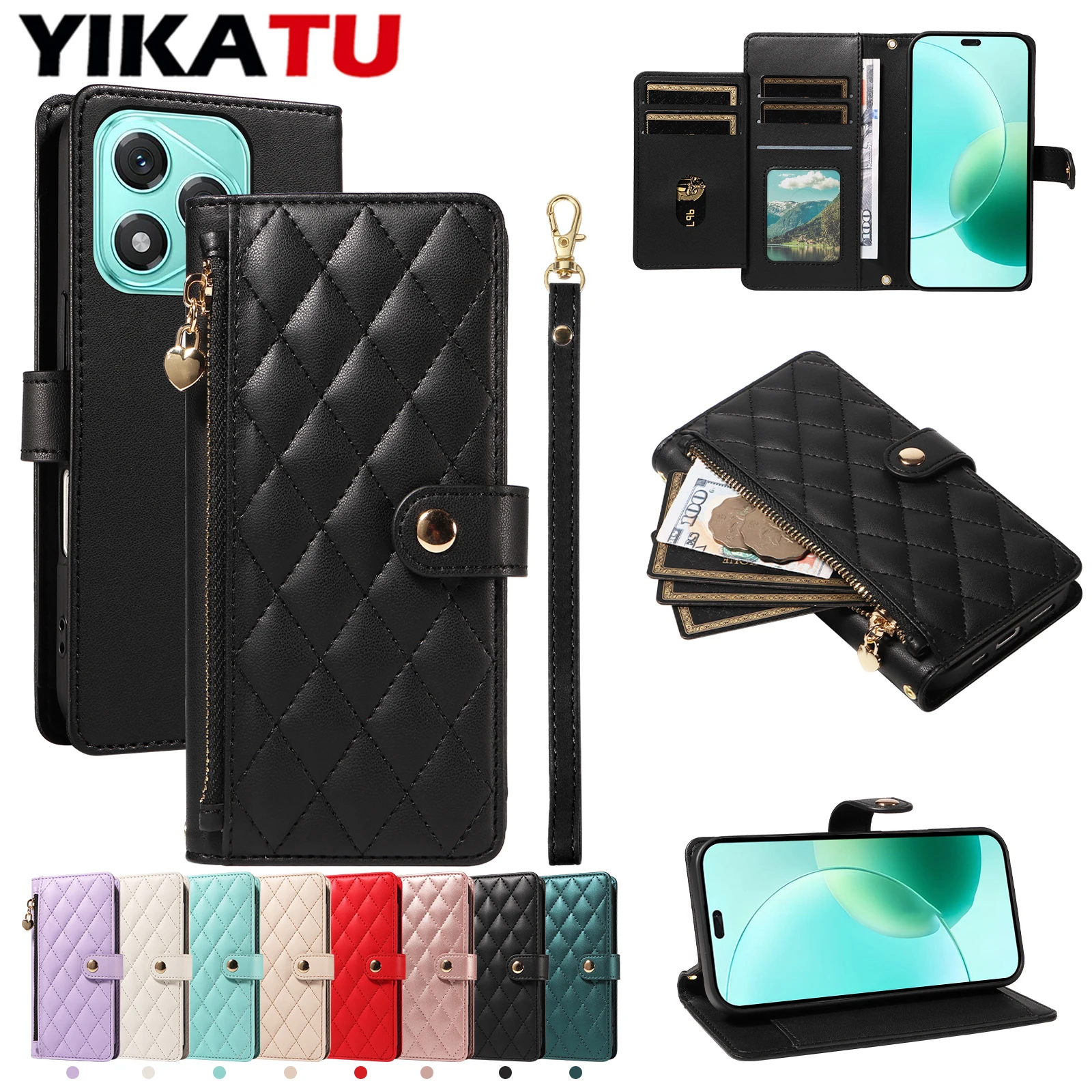 Wallet Case For Huawei Honor X70i X60 Pro X50i X50 X40 X30i X9C X9B X9A X9 X8C X8B X8A X8 X7C X7B X7A X7 X6S X6B X6A X6 4G 5G
Wallet Case For Huawei Honor X70i X60 Pro X50i X50 X40 X30i X9C X9B X9A X9 X8C X8B X8A X8 X7C X7B X7A X7 X6S X6B X6A X6 4G 5G