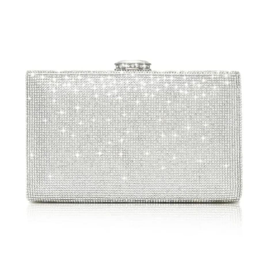 Women's Sparkling Clutch Purse Elegant Glitter Evening Bags Bling Evening Handbag for Dance Wedding Party Prom Bride
Women's Sparkling Clutch Purse Elegant Glitter Evening Bags Bling Evening Handbag for Dance Wedding Party Prom Bride