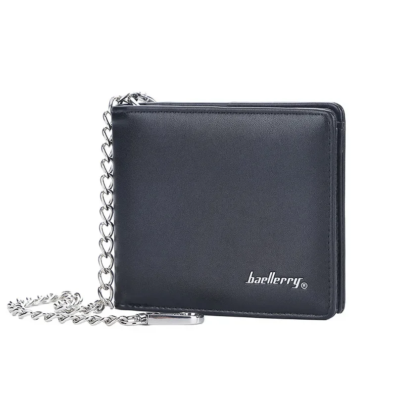 New Fashion CHAINS Wallet ID Credit Card Holder Wallet for Men Women Multi-Card BagHolder Two Fold Small Coin Purse Pu Leather 
New Fashion CHAINS Wallet ID Credit Card Holder Wallet for Men Women Multi-Card BagHolder Two Fold Small Coin Purse Pu Leather