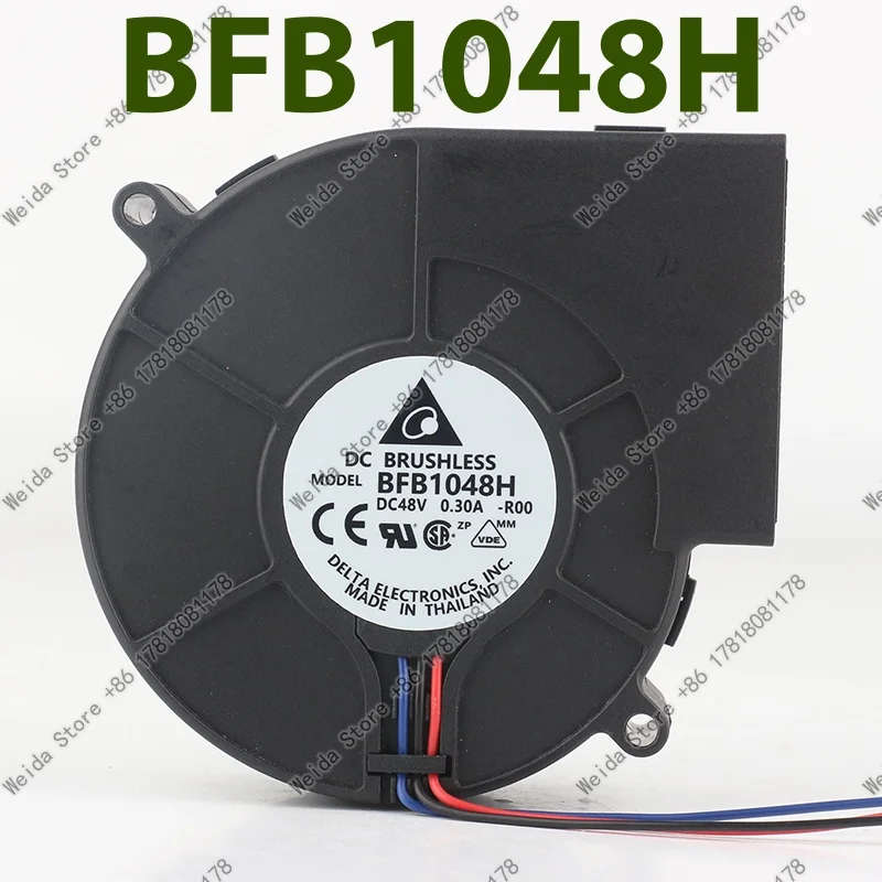Delta BFB1048H 5V 12V 24V DC 48V 0.30A blower turbine centrifugal projector double ball AC EC 9733 97X97X33MM 9.7CM cooling fan
Delta BFB1048H 5V 12V 24V DC 48V 0.30A blower turbine centrifugal projector double ball AC EC 9733 97X97X33MM 9.7CM cooling fan