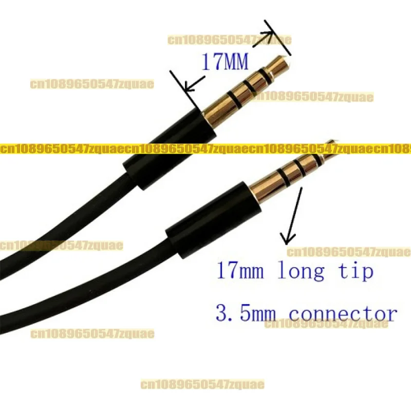 Аудиокабель длиной 1 метр, 3 фута, 3,5 мм, 4-полюсный, с наконечником длиной 17 мм
Аудиокабель длиной 1 метр, 3 фута, 3,5 мм, 4-полюсный, с наконечником длиной 17 мм
