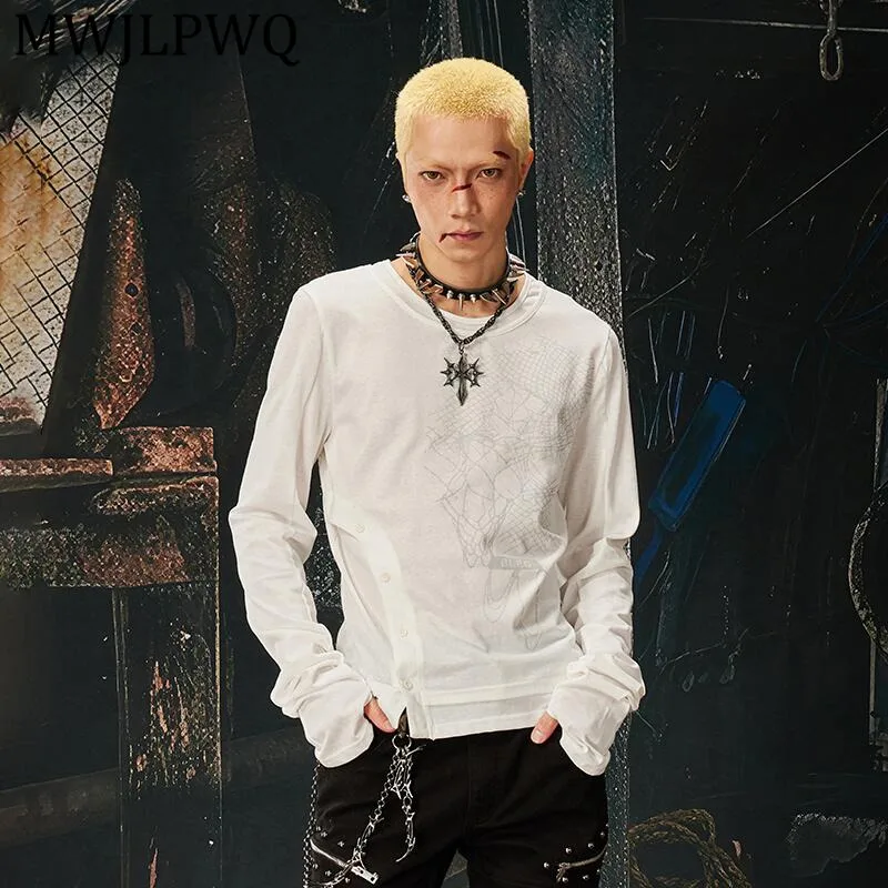 MWJLPWQ Men's Printed Long-Sleeve T-Shirt For Men High Street New Y2K Deconstructed Double-Layer Collar Loose Casual Tops 13556
MWJLPWQ Men's Printed Long-Sleeve T-Shirt For Men High Street New Y2K Deconstructed Double-Layer Collar Loose Casual Tops 13556