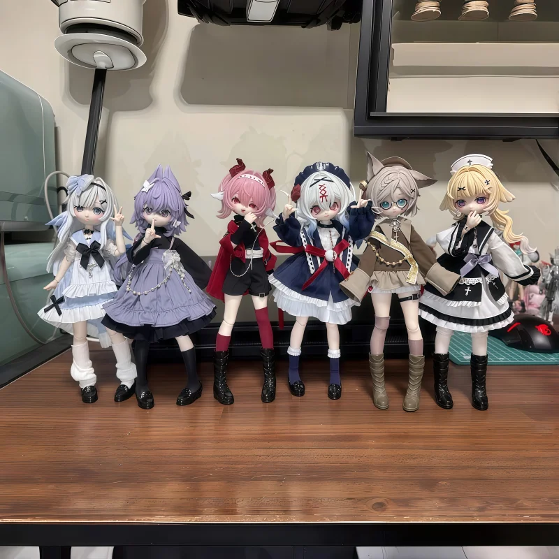 Meki Final Blessing Series 1/8 BJD Movable Doll Blind Box Jointed Action Figure Ornament Collectible Gift For Anime Fans Toy
Meki Final Blessing Series 1/8 BJD Movable Doll Blind Box Jointed Action Figure Ornament Collectible Gift For Anime Fans Toy