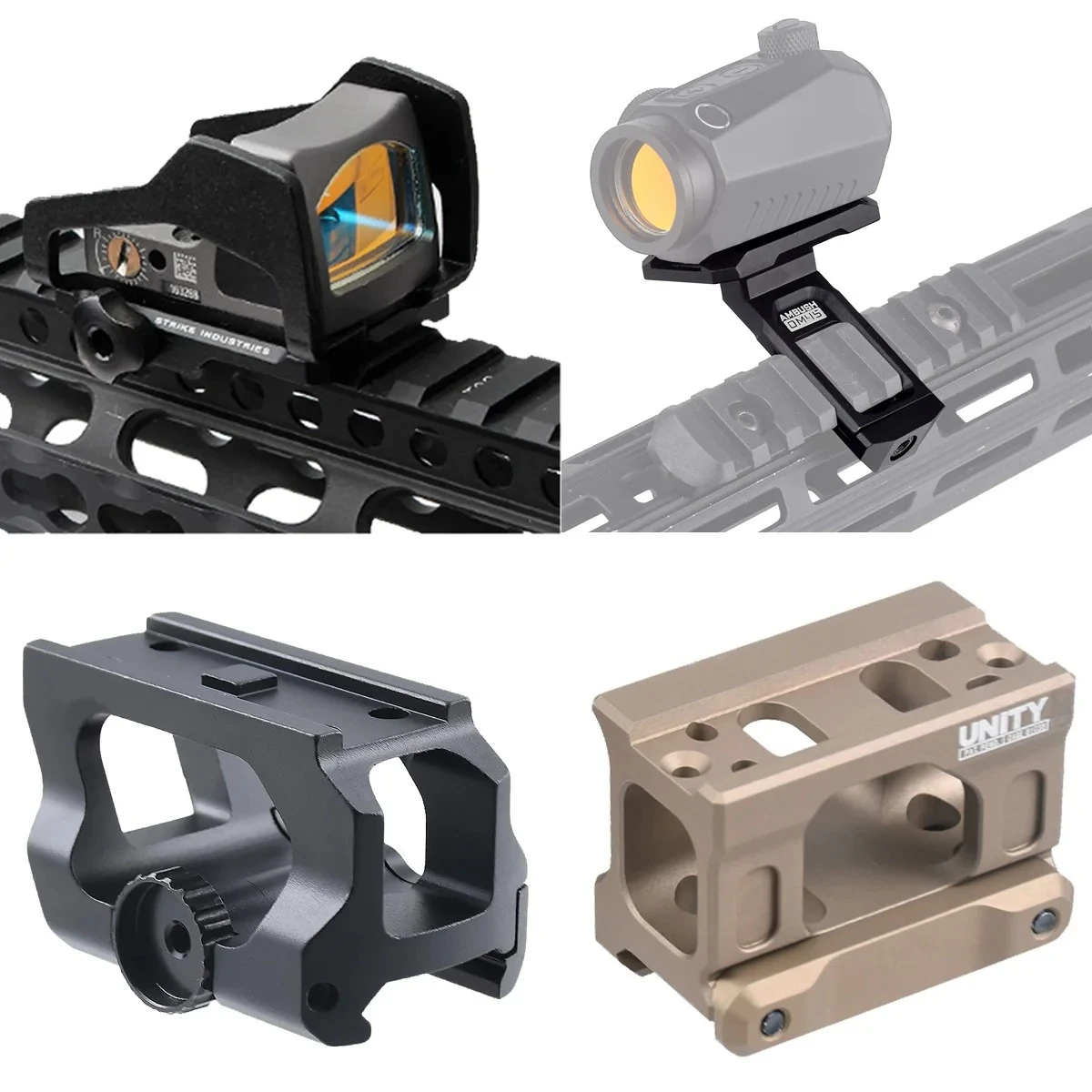 Tactical Metal Adjustable RM Red Dot Riser Scope Mount T01 T02 Fast Riser Mount UNITY 1.54" 1.93" 1.81" 2.26" Mount 20mm Rail
Tactical Metal Adjustable RM Red Dot Riser Scope Mount T01 T02 Fast Riser Mount UNITY 1.54" 1.93" 1.81" 2.26" Mount 20mm Rail
