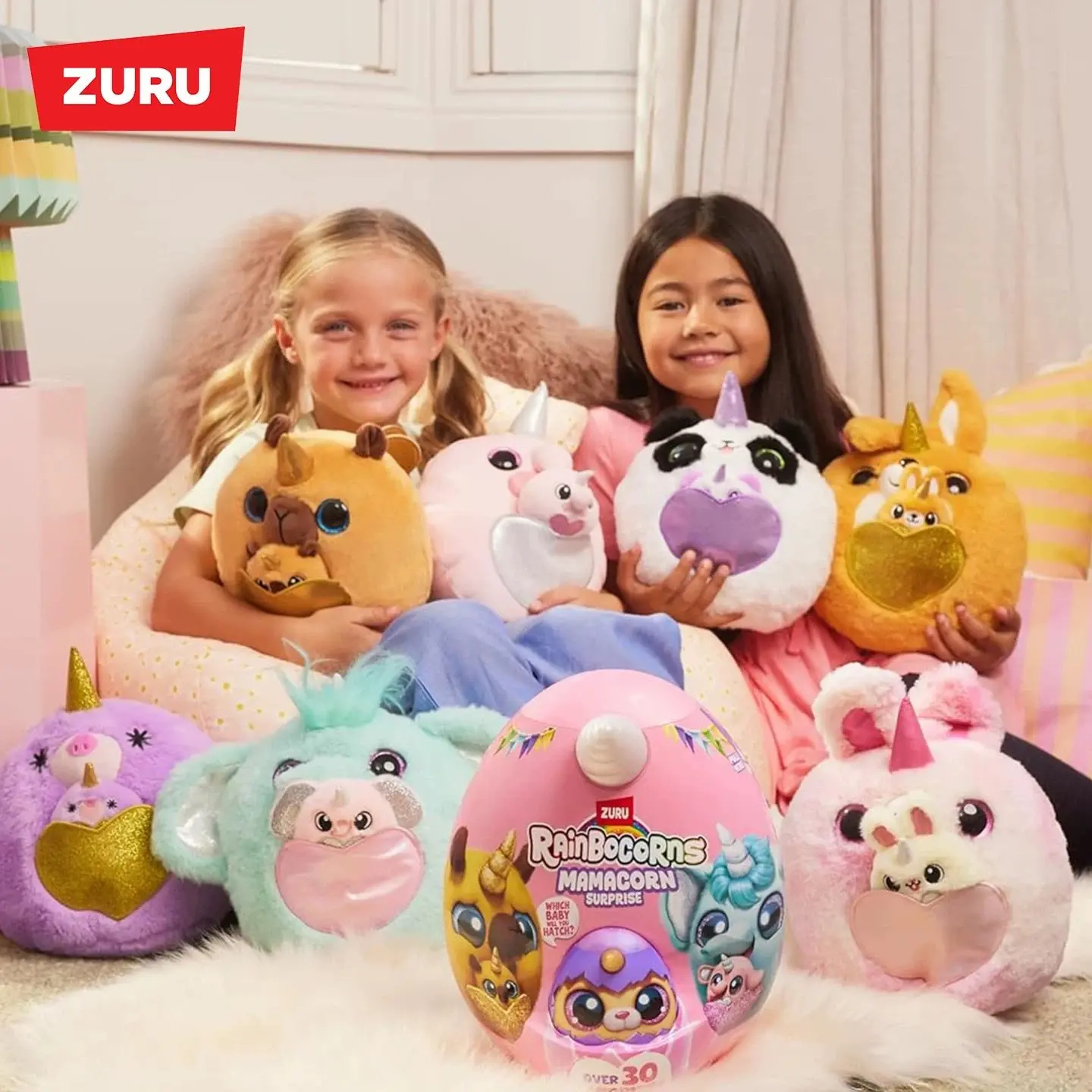Zuru Rainbocorns Mamacorn Surprise Magic Egg Pet Elf Series Blind Box Cute Plush Toy Collectible Figurines Trendy Gift
Zuru Rainbocorns Mamacorn Surprise Magic Egg Pet Elf Series Blind Box Cute Plush Toy Collectible Figurines Trendy Gift