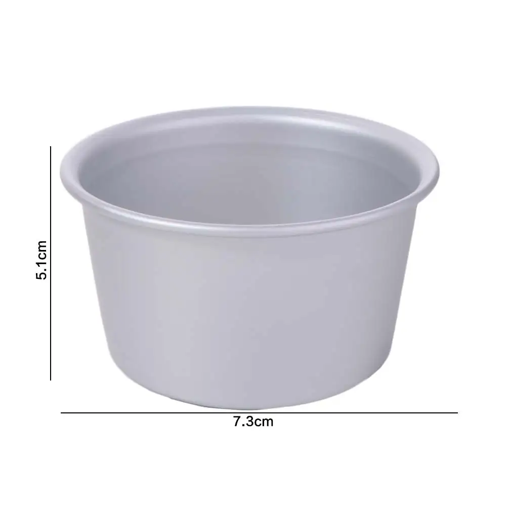 5Pcs Mini Aluminum Alloy Nonstick Cupcakes Cup Round Shape Nonstick Surface Eggs Tart Moulds Small Tin Cake Mold Pan Cake Making
5Pcs Mini Aluminum Alloy Nonstick Cupcakes Cup Round Shape Nonstick Surface Eggs Tart Moulds Small Tin Cake Mold Pan Cake Making