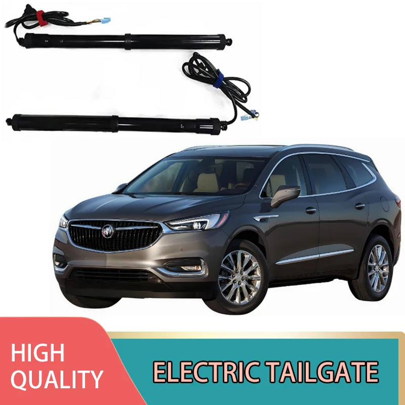 Electric tailgate modification for Buick Enclave includes an electric tailgate upgrade kit with automatic lift and lower functio
Electric tailgate modification for Buick Enclave includes an electric tailgate upgrade kit with automatic lift and lower functio