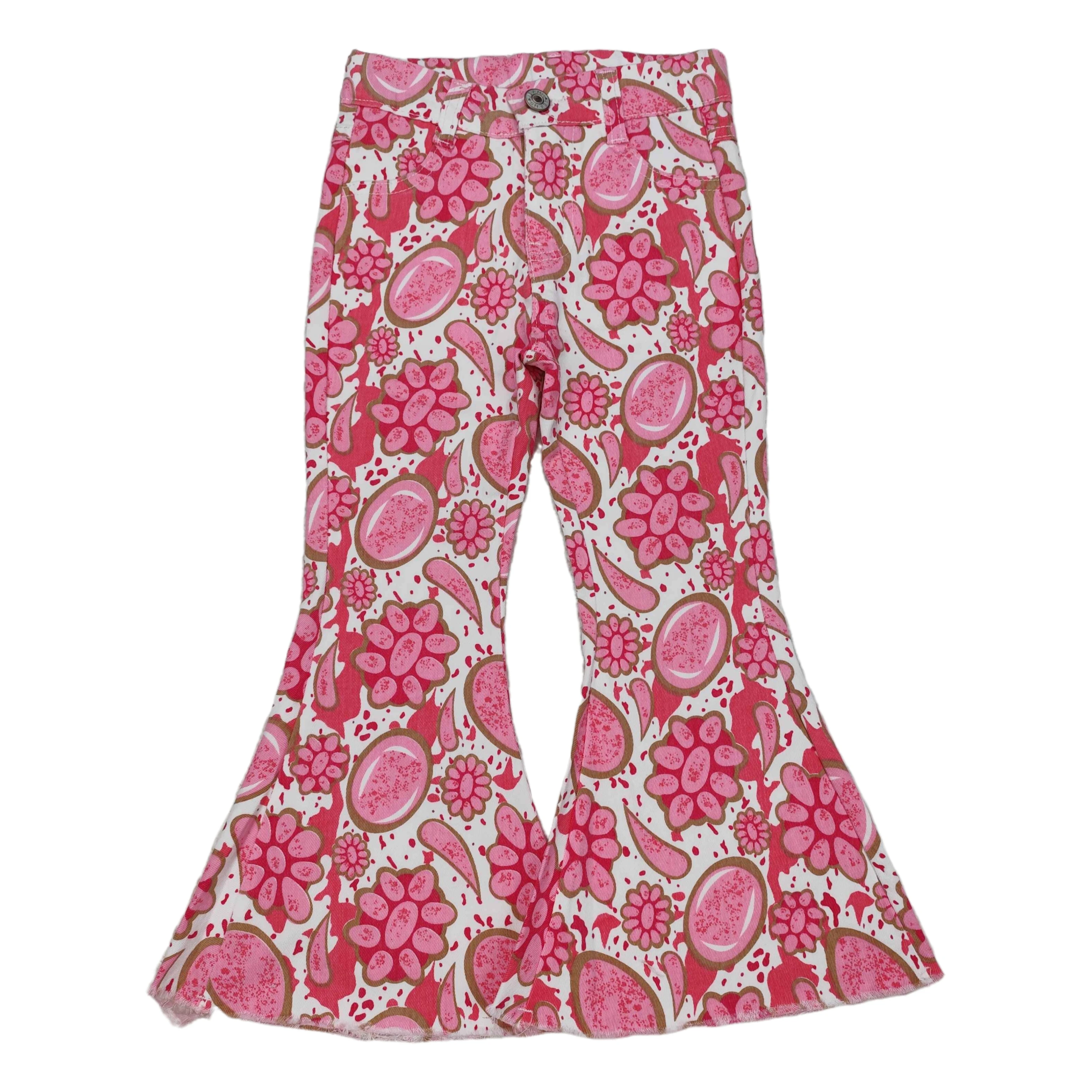 Baby Girls Pink Turquoise Denim Flare Pants Pocket Children Kids Western Jeans Toddler Infant Trousers Clothing Wholesale
Baby Girls Pink Turquoise Denim Flare Pants Pocket Children Kids Western Jeans Toddler Infant Trousers Clothing Wholesale