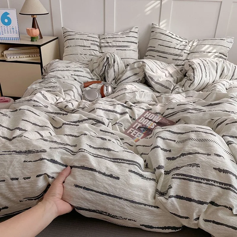 Комплект постельного белья для студенческой спальни (2 спальни): простыня, пододеяльник, наволочки, чехол для одеяла, четыре предмета, для дома
Комплект постельного белья для студенческой спальни (2 спальни): простыня, пододеяльник, наволочки, чехол для одеяла, четыре предмета, для дома