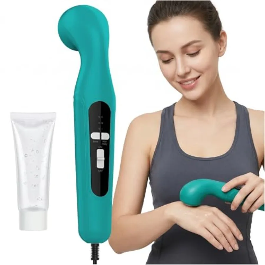 Portable Home Ultrasound Therapy Machine for Deep Tissue Massage Quiet Shockwave Device in Black with Rapid Release and Muscle
Portable Home Ultrasound Therapy Machine for Deep Tissue Massage Quiet Shockwave Device in Black with Rapid Release and Muscle
