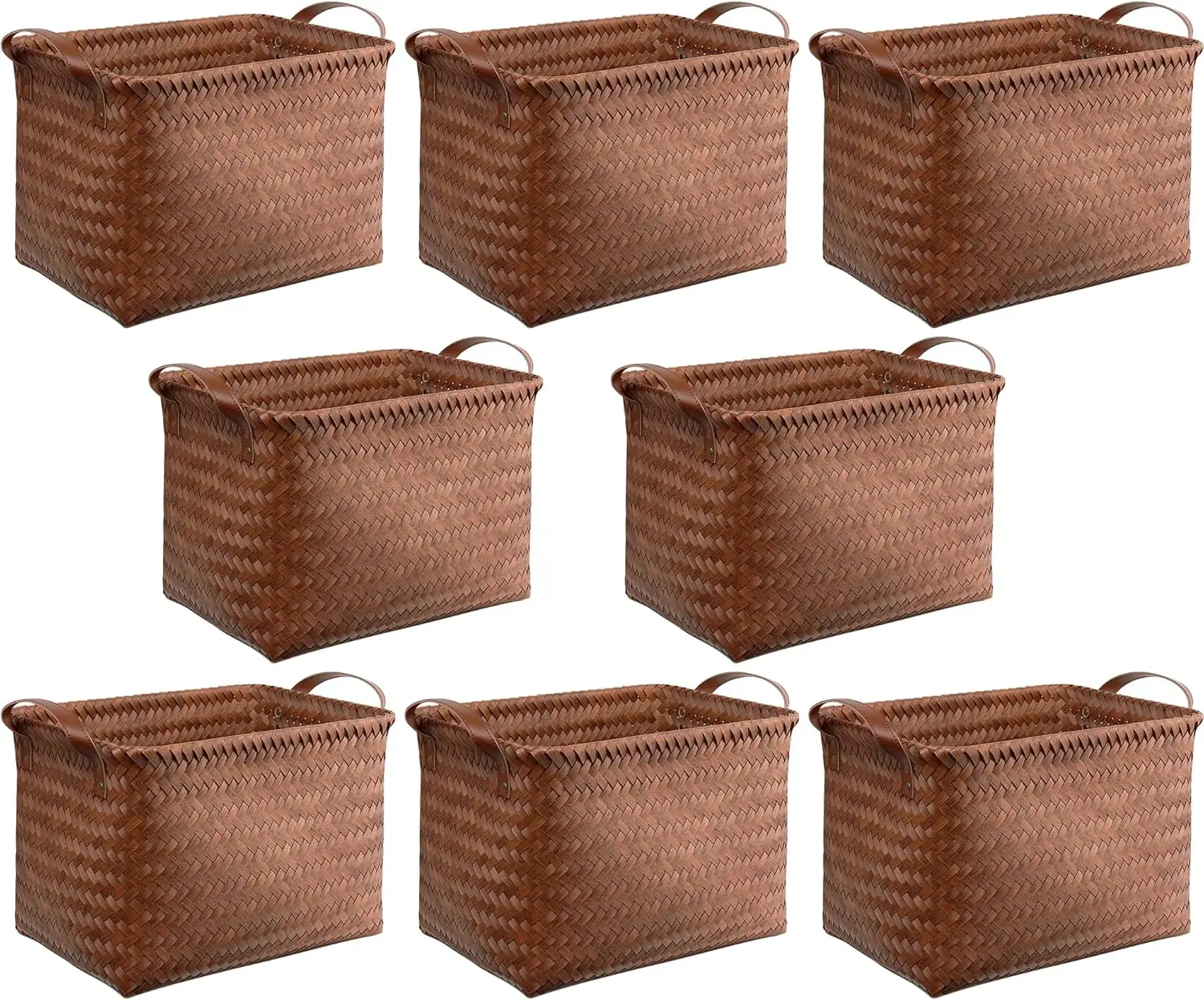 Handwoven Clothes Basket Laundry Hampers Large Wicker Storage Baskets for Shelves Blankets Closet Storage Bins Car Bedroom
Handwoven Clothes Basket Laundry Hampers Large Wicker Storage Baskets for Shelves Blankets Closet Storage Bins Car Bedroom