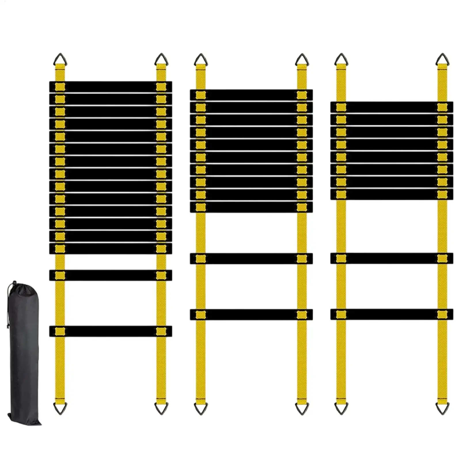 Sports Agility Ladders Portable Fitness Equipment with Carry Bag Soccer Speed Ladder Set for Athletes Track and Field Hockey
Sports Agility Ladders Portable Fitness Equipment with Carry Bag Soccer Speed Ladder Set for Athletes Track and Field Hockey