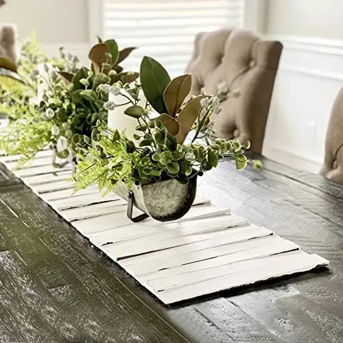 Wooden Table Runner 25x12” with Felt Backing – Natural Farmhouse Decor for Dining, Wedding, Home
Wooden Table Runner 25x12” with Felt Backing – Natural Farmhouse Decor for Dining, Wedding, Home