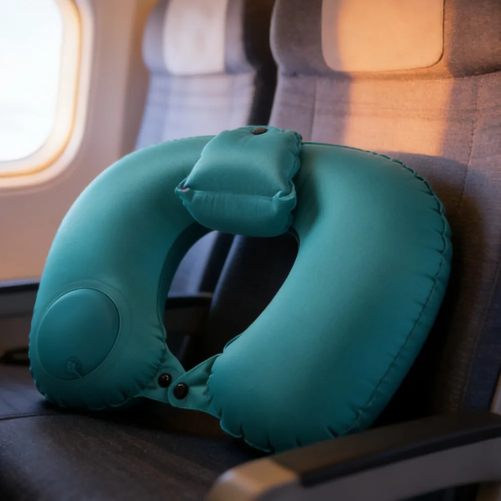 Inflatable U-Shaped Pillow Back High Cool Touch Travel Portable Neck Support Pillow Foldable Airplane Pillow Travel Essential
Inflatable U-Shaped Pillow Back High Cool Touch Travel Portable Neck Support Pillow Foldable Airplane Pillow Travel Essential