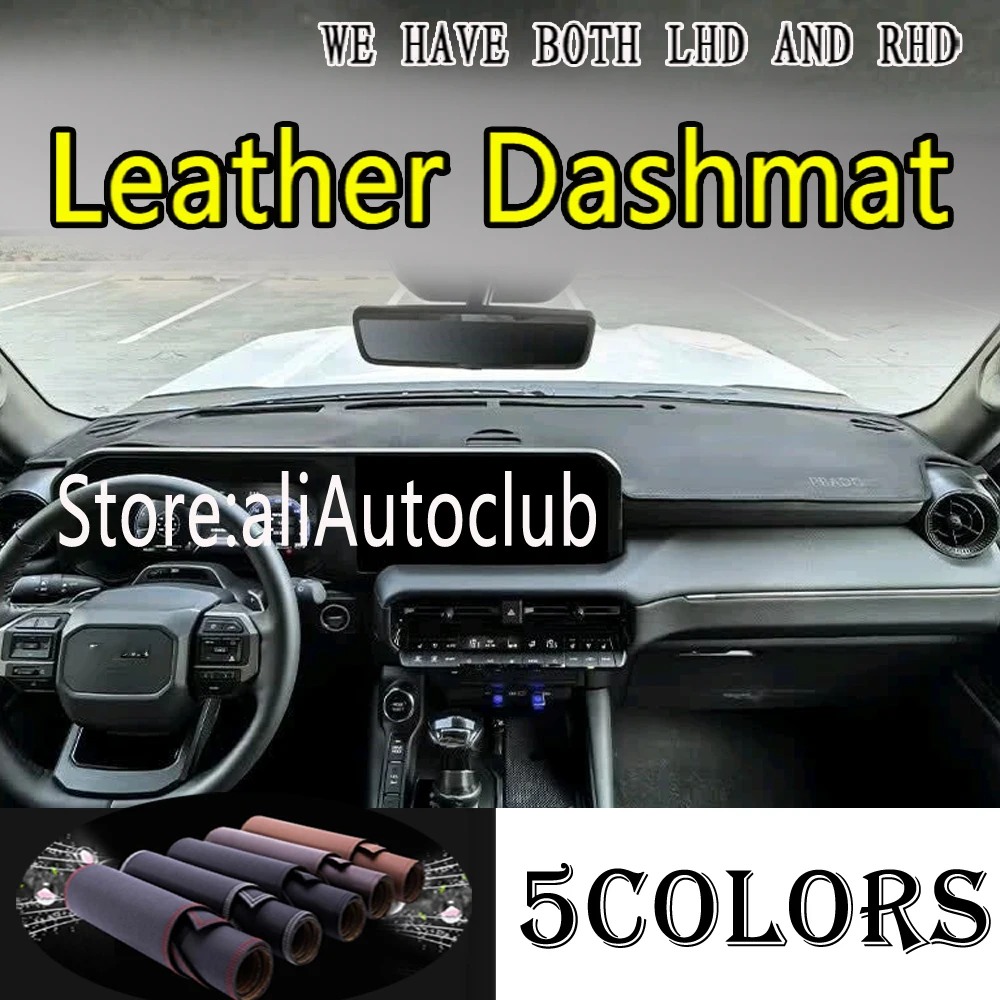 PU Leather Dashmat Suede Dashboard Cover Pad Dash Mat Carpet Car Accessories For Toyota Prado Land Cruiser LC250 LC250 2024 2025
PU Leather Dashmat Suede Dashboard Cover Pad Dash Mat Carpet Car Accessories For Toyota Prado Land Cruiser LC250 LC250 2024 2025