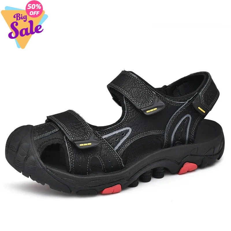 Youth Casual Lightweight Outdoor Sports Sandals Men's Summer Fashion Trend Beach Sandals Breathable Upgraded Version Hot Sale...
Youth Casual Lightweight Outdoor Sports Sandals Men's Summer Fashion Trend Beach Sandals Breathable Upgraded Version Hot Sale...