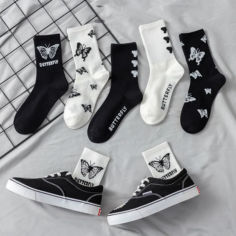 Stockings Women's Butterfly Medium Tube Socks Breathable Women's Socks White Socks for Women Soft Skin-friendly Average Size
Stockings Women's Butterfly Medium Tube Socks Breathable Women's Socks White Socks for Women Soft Skin-friendly Average Size