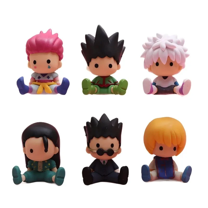 6Pcs HUNTER×HUNTER Q Version Cute Cartoon Anime Toy Model Action Figure Collectible Model Desktop Ornament Gift for Kids and Fan
6Pcs HUNTER×HUNTER Q Version Cute Cartoon Anime Toy Model Action Figure Collectible Model Desktop Ornament Gift for Kids and Fan