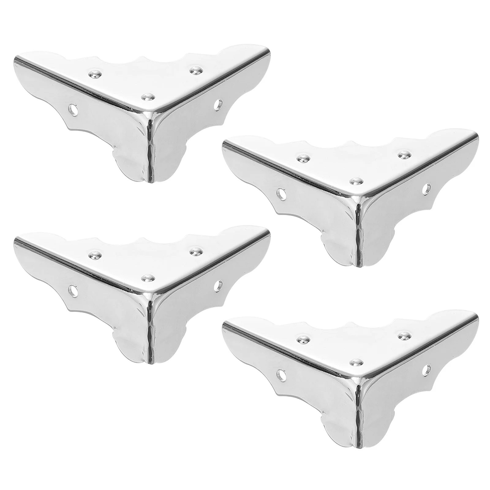 4 pcs Metal Guitar Box Corner Protector Silver Box Case Edge Guard For Diy Decoration, Fits Jewelry Gift Boxes Albums 
4 pcs Metal Guitar Box Corner Protector Silver Box Case Edge Guard For Diy Decoration, Fits Jewelry Gift Boxes Albums