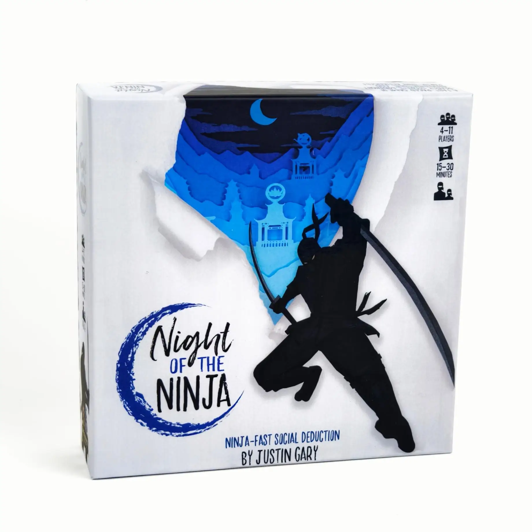 Board Game – Night of the Ninja, 4–11 Player Party Game, Fast-Paced Social Deduction Fun, Prove Your Ninja Master Skills!
Board Game – Night of the Ninja, 4–11 Player Party Game, Fast-Paced Social Deduction Fun, Prove Your Ninja Master Skills!