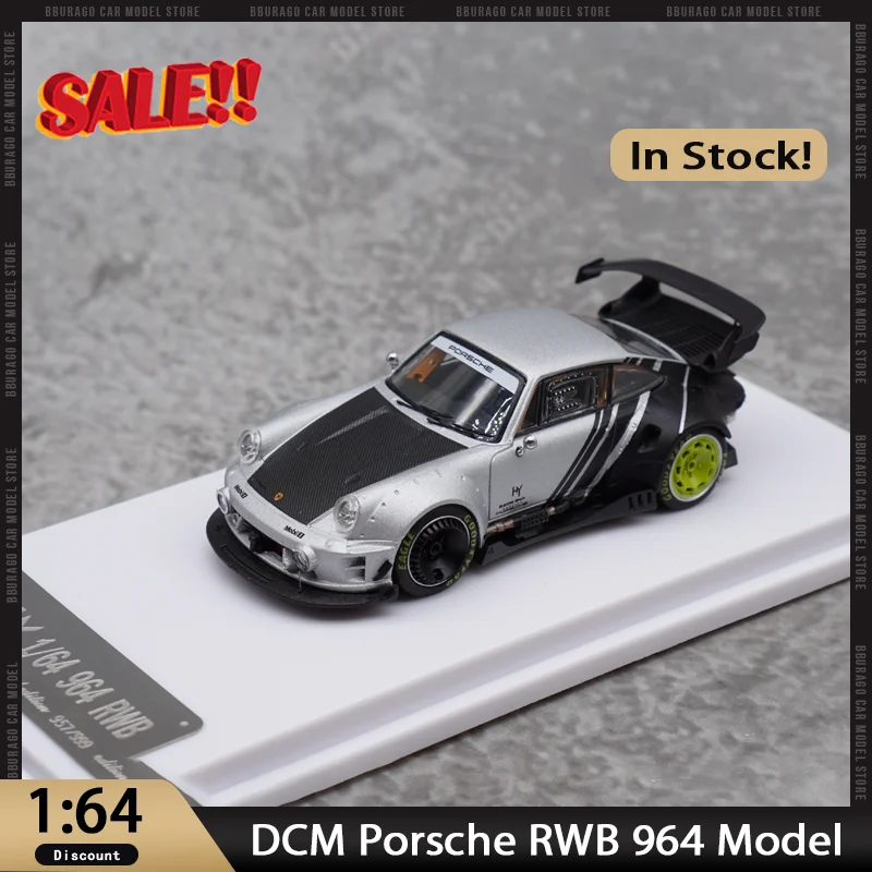 Новый в наличии Dcm 1:64 Porsche Rwb 964 Взрывная модификация автомобиля из сплава Миниатюрный литой под давлением Porsche 964 Украшения на заказ Игрушки для детей
Новый в наличии Dcm 1:64 Porsche Rwb 964 Взрывная модификация автомобиля из сплава Миниатюрный литой под давлением Porsche 964 Украшения на заказ Игрушки для детей