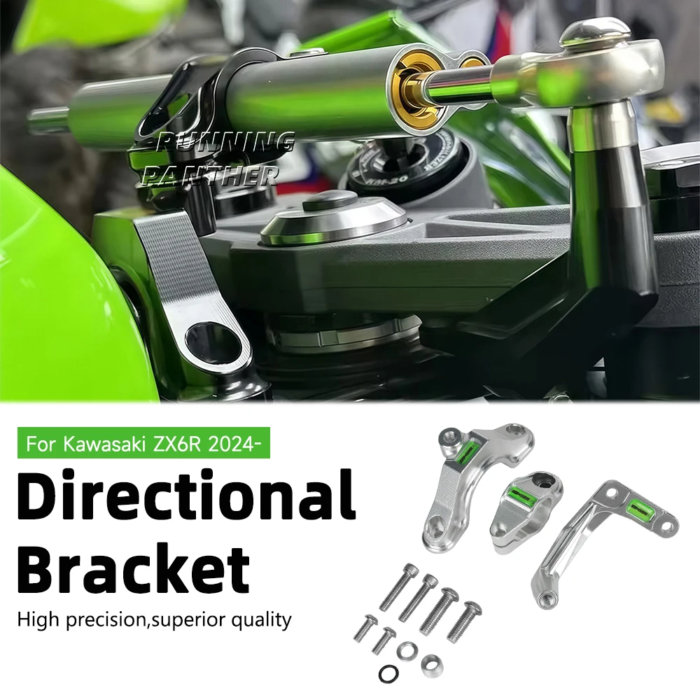 Motorcycle Diretional Bracket For Kawasaki ZX6R ZX 6R 2024- Stabilizer Steering Damper Mounting Kit Support Accessories Part New
Motorcycle Diretional Bracket For Kawasaki ZX6R ZX 6R 2024- Stabilizer Steering Damper Mounting Kit Support Accessories Part New