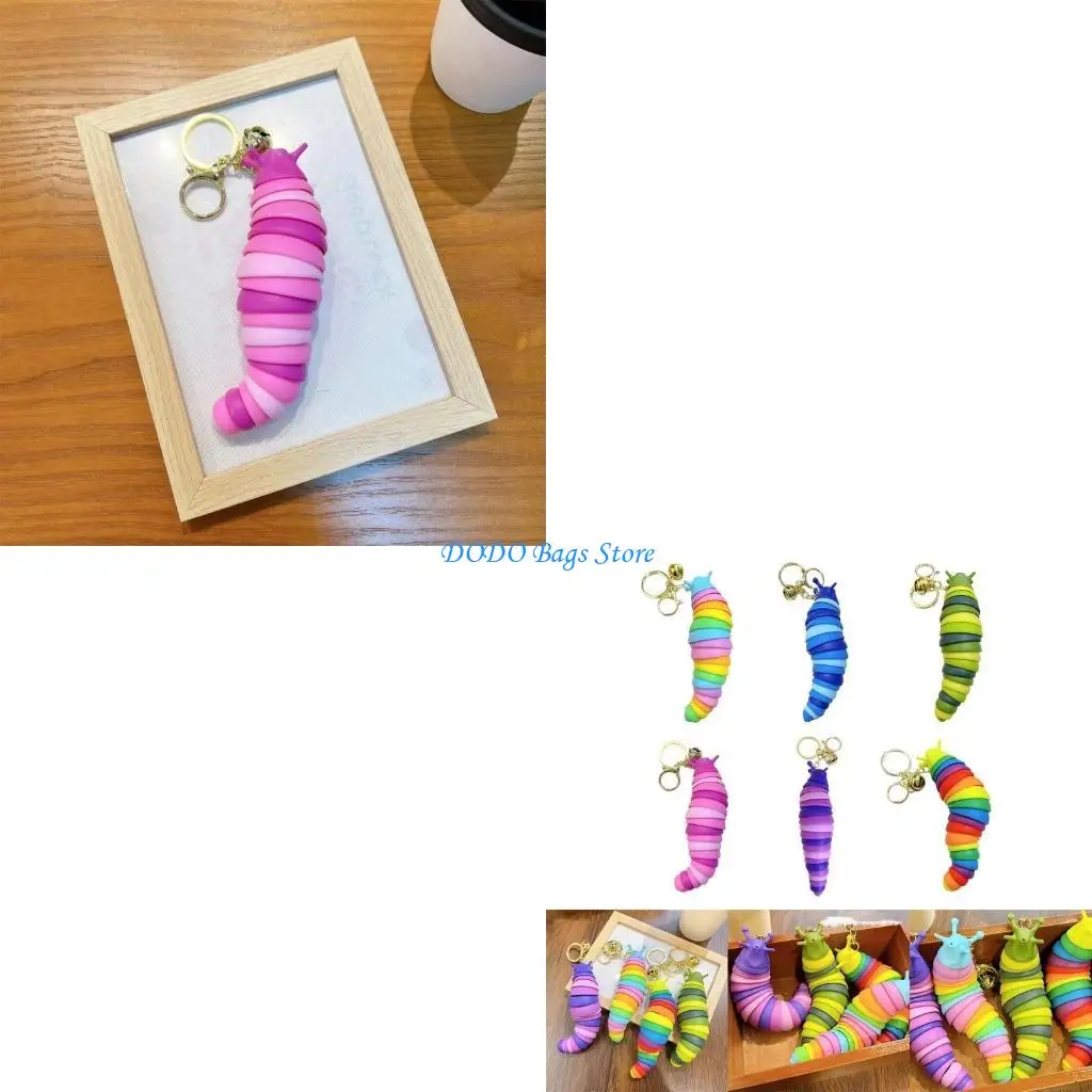 Versatile Colorful Caterpillars Keychain as a Cartoon Animal Bag Pendant Decor
Versatile Colorful Caterpillars Keychain as a Cartoon Animal Bag Pendant Decor