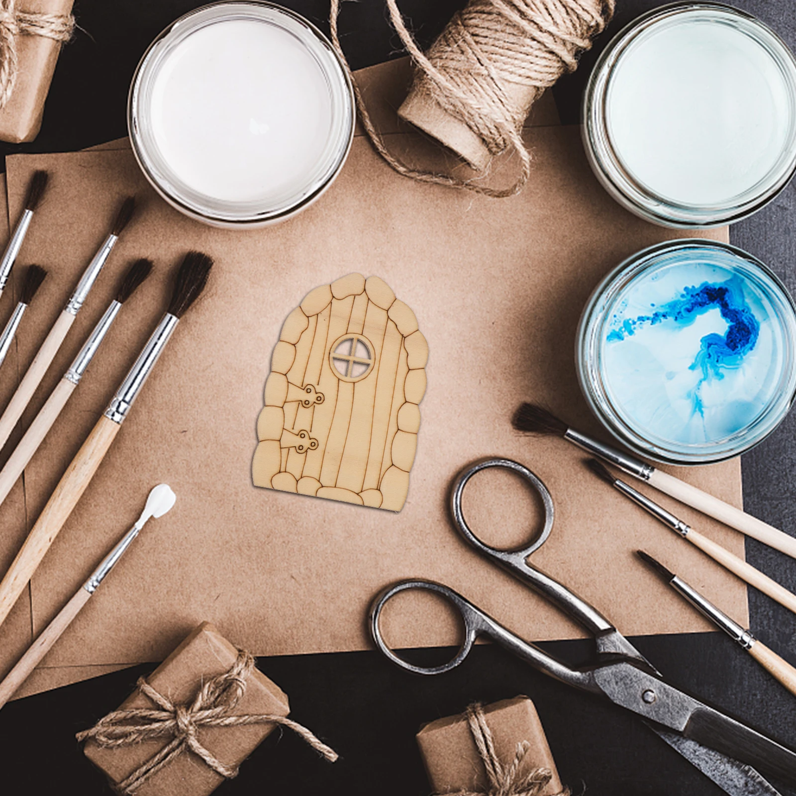48 Pcs Wood Craft Slices Unpainted Fairy House Doors DIY Materials Wooden Plank Garden Kids Room Ornaments Painting Projects
48 Pcs Wood Craft Slices Unpainted Fairy House Doors DIY Materials Wooden Plank Garden Kids Room Ornaments Painting Projects