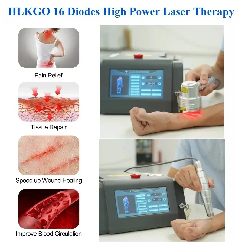 775mW laser therapy red light handheld machine in chiropractic care for slipped disc pain relief with 5x808nm 11x650nm 16 diodes
775mW laser therapy red light handheld machine in chiropractic care for slipped disc pain relief with 5x808nm 11x650nm 16 diodes